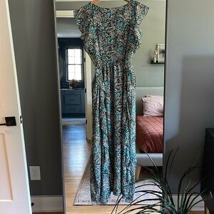 Misa LA floral midi dress, size XS